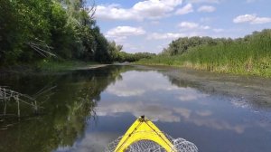 Электромотор на каяке