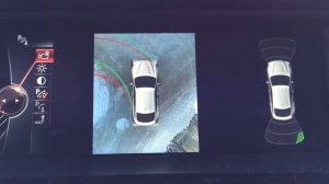 Работа камер при парковке на BMW X4