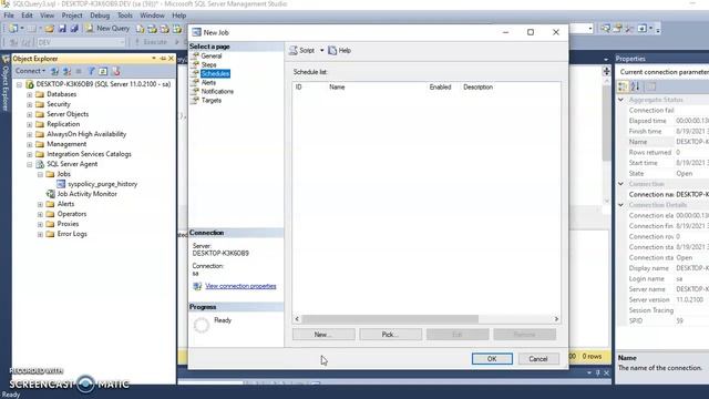SQL TUTORIAL-TAMIL -SQL Job Creation  #Tamil #sql #sqlbasics #mssql #dotnet #backend
