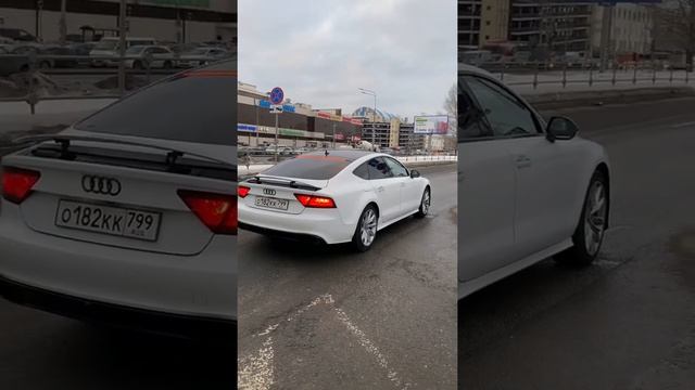 Audi A7 TDI st1 выхлоп прямоток