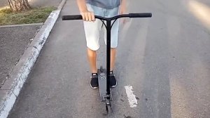 Как делать бар на самокате за 1 минуту. Обучение
