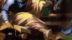 Преображение. Картина Рафаэля Санти.