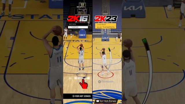 NBA 2K23 Best Jumpshot Comparison : NBA 2K Evolution 2K23 vs 2K16 !