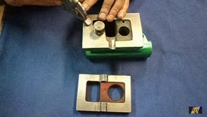 Задняя бабка. пришабрил подошву и сборка