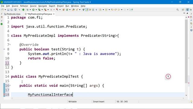 Functional Interface in java 8 feature