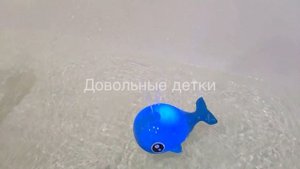 Игрушка для ванной "Кит-фонтан" с подсветкой