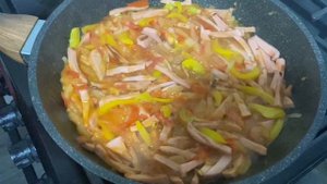 Вкусная, Быстрая, Сытная ЕДА с Яйцом и Колбасой!