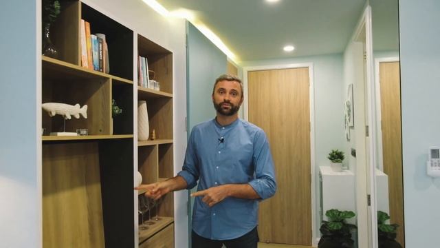 Как в квартире 28 кв.м сделать функционал 40 кв.м? Мебель Трансформер. Рум Тур квартиры на Пхукете.