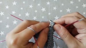 Красивая резинка для носочков. Если надоела классическая.