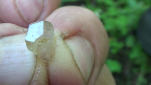 Загадочный кристалл из занорыша! Редчайшая находка