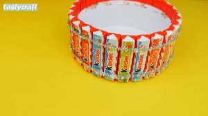 DIY KINDER Chocolate Gift Cake | How to make Kinder Surprise Gift Box