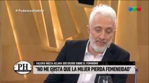 Valeria Mazza: "No me gusta que la mujer pierda femeneidad" PH Podemos Hablar 2018