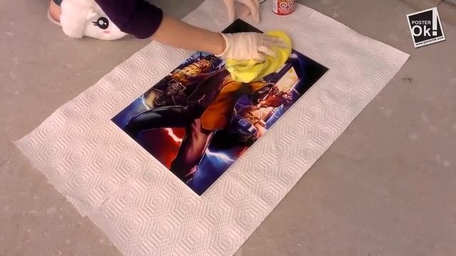 Жесткие постеры, как изготавливаются? / How Hard Posters Is Made?