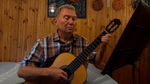 Сергей Слонимский. Песня беспризорника (из к/ф "Республика ШКИД") на гитаре. Обработка О. Копенков
