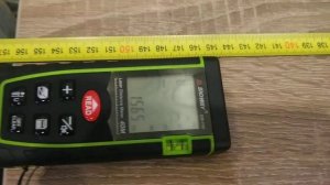 Лазерная рулетка с Китая SNOWAY.  Проверяем на точность.