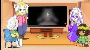 {past undertale react to future}\[blue_pie]❤️❤️♥️