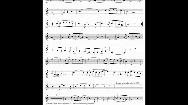 La vita è bella - Clarinetto in Sib - Teo Carlucci смотреть онлайн