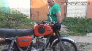 ИЖ ПС 1980 года c пробегом 1500 км. Меняем конденсатор в зажигании, и накорячиваем по взрослому!