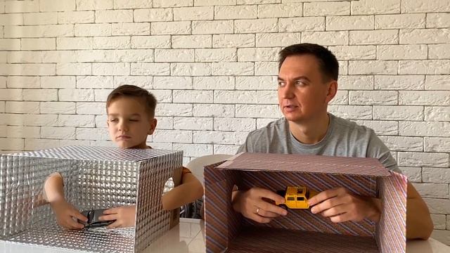 Устроили Еще один Челлендж отгадай машинку на ощупь 2.0. смотреть онлайн