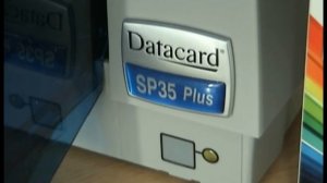 YMCKT colour Plus-Ribbon demo on SP35, SP55 & SP75 ID Card Printers. PR-552854 204 & PR-552854-504