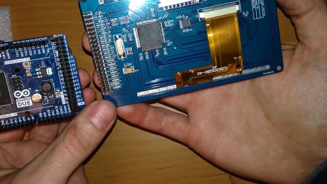 4.3" ЖК-Модуль к ArduinoDUE смотреть онлайн