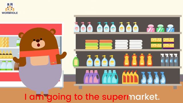 Where Are You Going? | Places In My Neighbourhood | Wormhole English - Songs for Kids смотреть онлайн