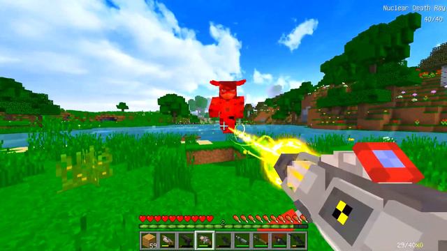ДЕМОН ЛЕДИ БАГ ТЯНЕТ НА ДНО СУПЕР КОТА В МАЙНКРАФТ MINECRAFT Леди Баг и Супер Кот новые серии
