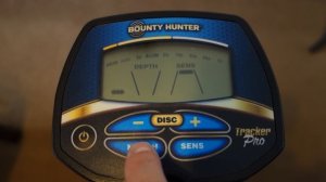 Metal Detecting:  Bounty Hunter Tracker Pro Review