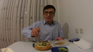 Бутерброд с мидиями