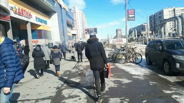 Питер Проспект Просвещения и район вокруг смотреть онлайн