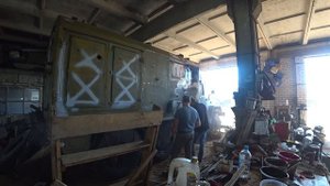 Покрасили Зил 131 с консервации 39 лет