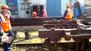 Замена колёсной пары пассажирского вагона