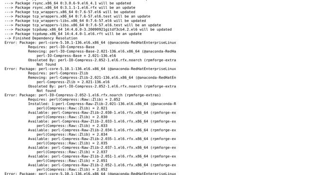 Unix & Linux: rhel 6.5 yum update error смотреть онлайн