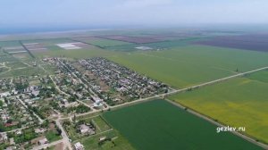 с. Чернышево, Раздольненский р-н Крым купить сельхоз землю, дома у моря вид с высоты птичьего полет