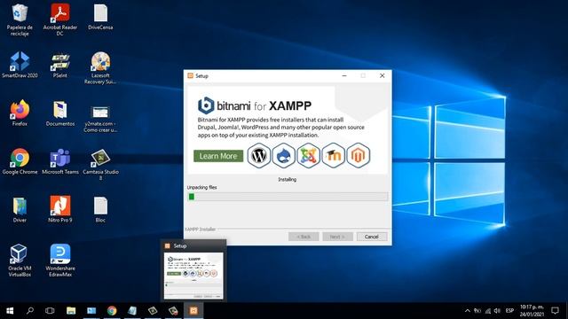 Instalación de Xampp 32 y 64 Bits смотреть онлайн