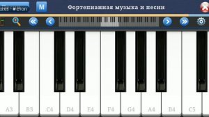 это я как играю на пианине ребята советую вам сделать тише звук а то оглохните