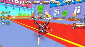ИЗ ДРЫЩА В МЕГА КАЧКА В СИМУЛЯТОРЕ СИЛЫ Strength Simulator РОБЛОКС !