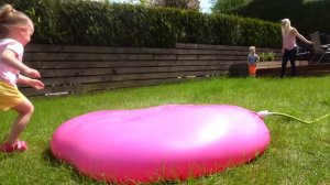 Playing with WATER BALLOON | Gaby and Alex