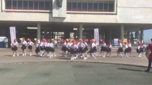 Флешмоб пионеров МПФ ЛЕНИНУ-150