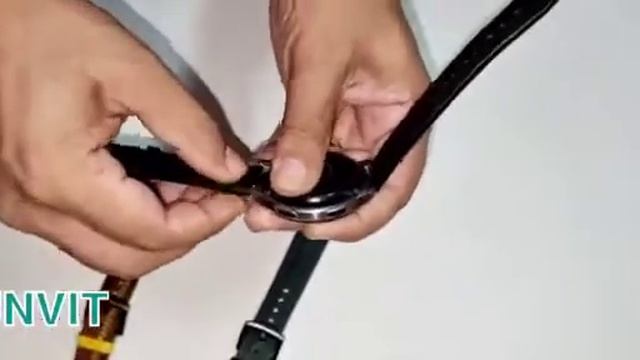 Punvit 22mm leather straps for all 22mm lugs Samsung watch strap | Honor Watches straps смотреть онлайн