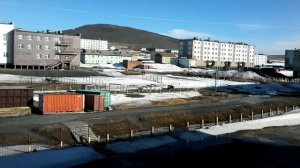 п. Тикси, Полярный день Time lapse