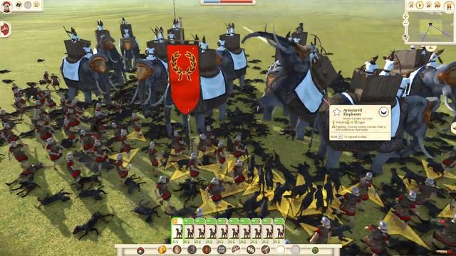 ROME TOTAL WAR REMASTERED: WarDogs VS Armoured Elephants смотреть онлайн