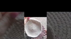 Кашпо из полиэфирного шнура