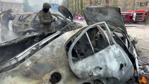 Донецк подвергся зверскому обстрелу украинских националистов