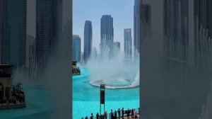 Дубайские фонтаны ⛲️ ОАЭ 🇦🇪 #путешествие #дубай #оаэ