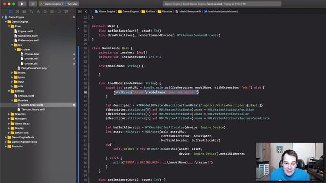 20: Loading .obj Files With Swift And Metal смотреть онлайн