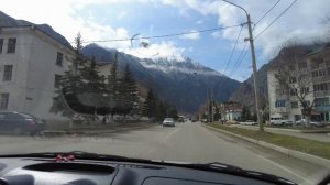 Проезжаем Тырныауз, Кабардино-Балкария