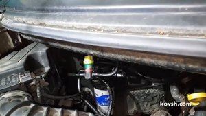 Установка 2х микронного дополнительного фильтра на Ford Transit 2.4 TDCi