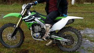 Kawasaki KX450F - My First Start