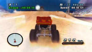 МОЛНИЯ МАКВИН ТЕПЕРЬ МОНСТЕР ТРАК ! КРУТАЯ ГОНКА БИГФУТОВ БОЛЬШИХ МАШИН В ИГРЕ ТАЧКИ Cars 2006 game